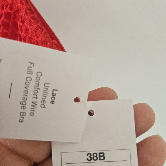 Women's Fishnet Lace Unlined Bra - Auden Size 38B - Picture 6 of 6